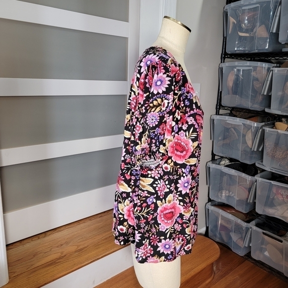 NEW Cynthia Rowley Woman Floral Top Size 1X - Picture 7 of 16